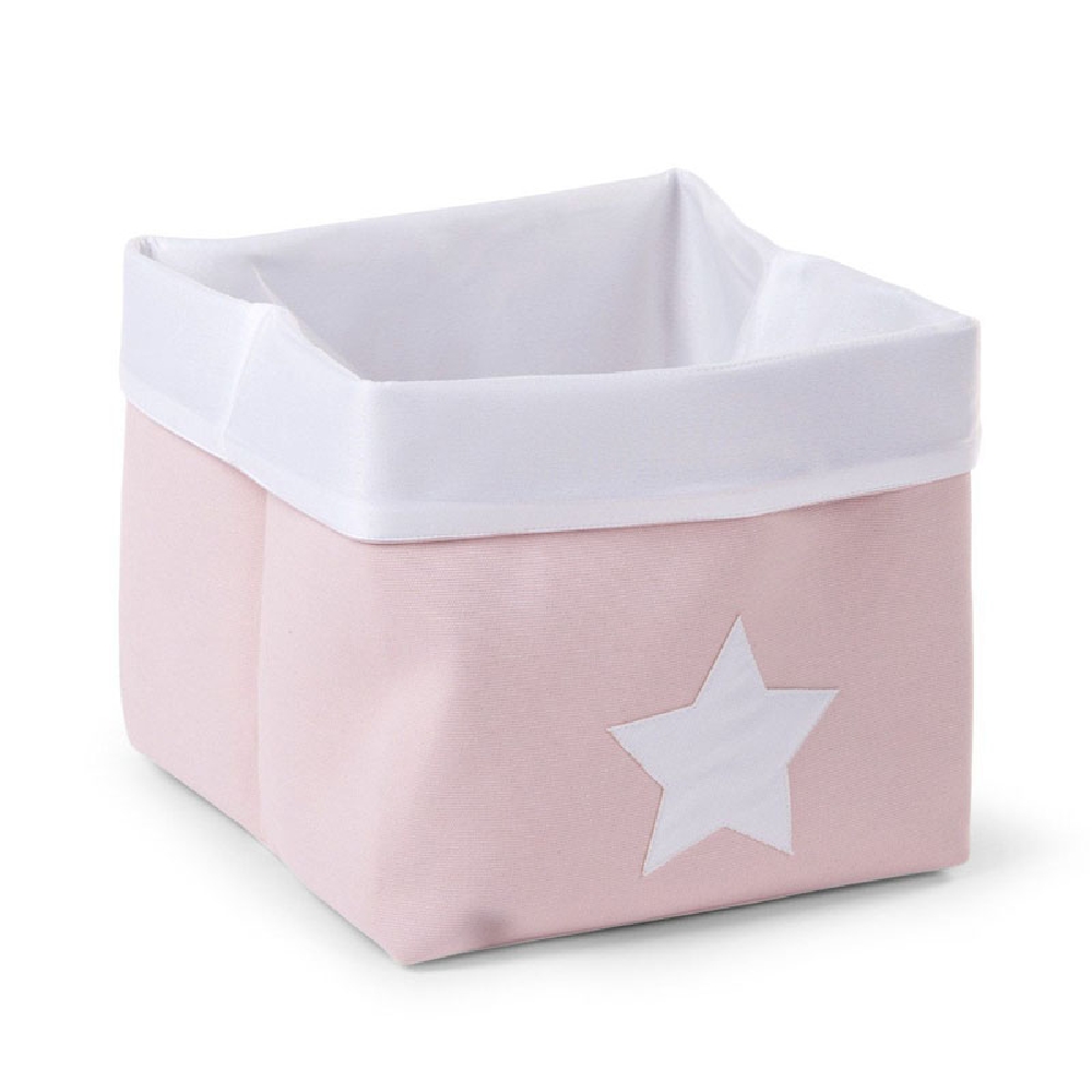 Childhome - Pudełko płócienne 32 x 32 x 29 cm Soft Pink | Esy Floresy