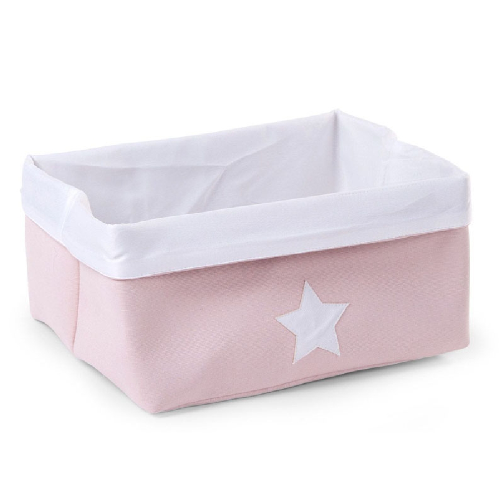 Childhome - Pudełko płócienne 40 x 32 x 20 cm Soft Pink | Esy Floresy